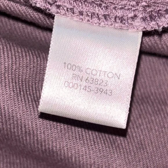 Christopher & Banks Dusty Purple Plum Heavy Cotton Barn Coat XL - Picture 11 of 11